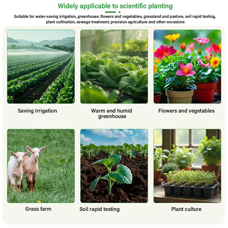 Smart Garden Nutrients - ABMI-Soil Moisture Tester PH Meter Soil