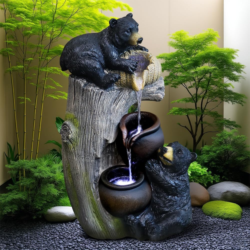 Smart Garden Water - Smart Big-Sized Outdoor Waterfall Fountain -