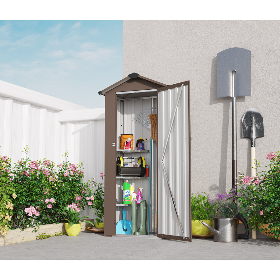 Smart Garden Sheds - Small Metal Compact Garden Shed for