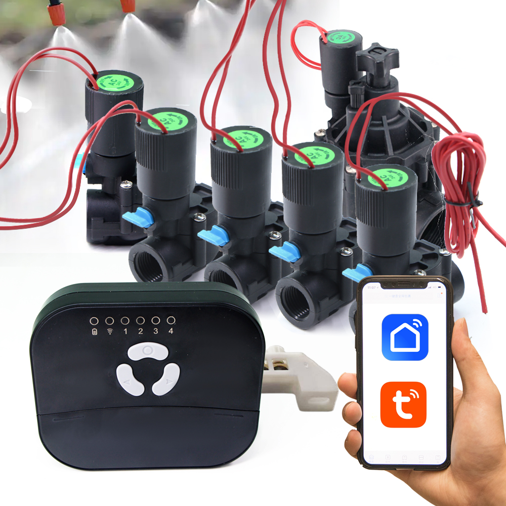 Smart Garden At Home - Garden Hose Solenoid Valve Controller Lawn
