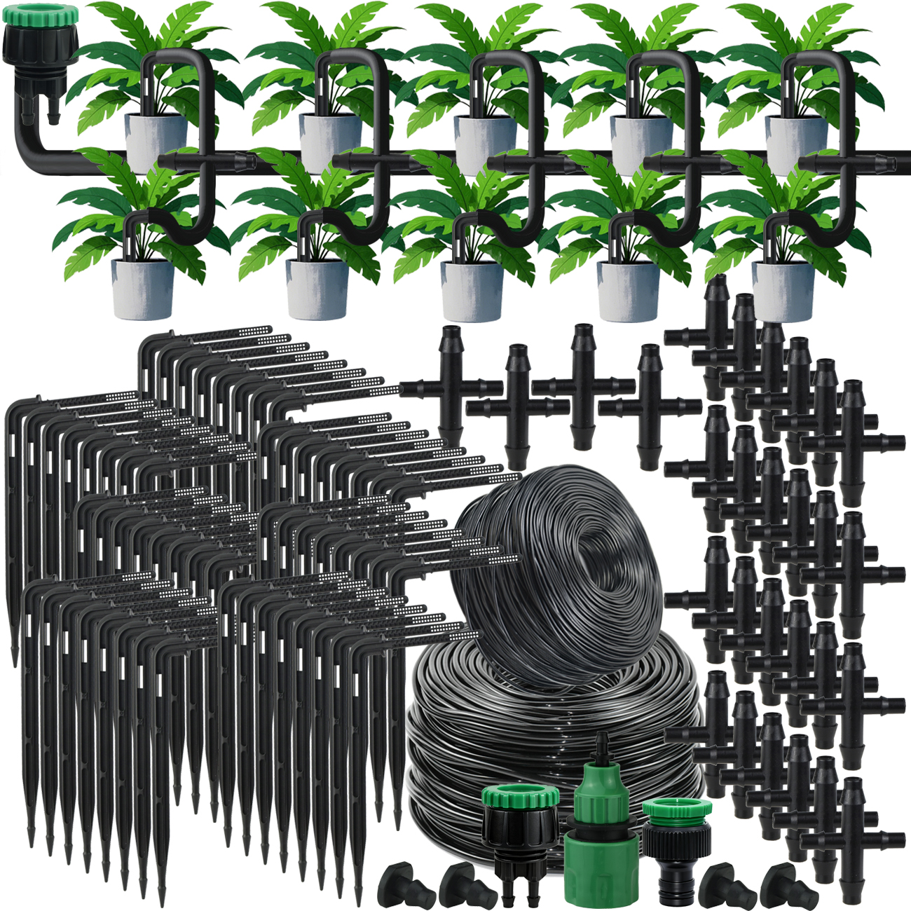Smart Garden Hose Timer - Garden Automatic Watering System Drip Irrigation