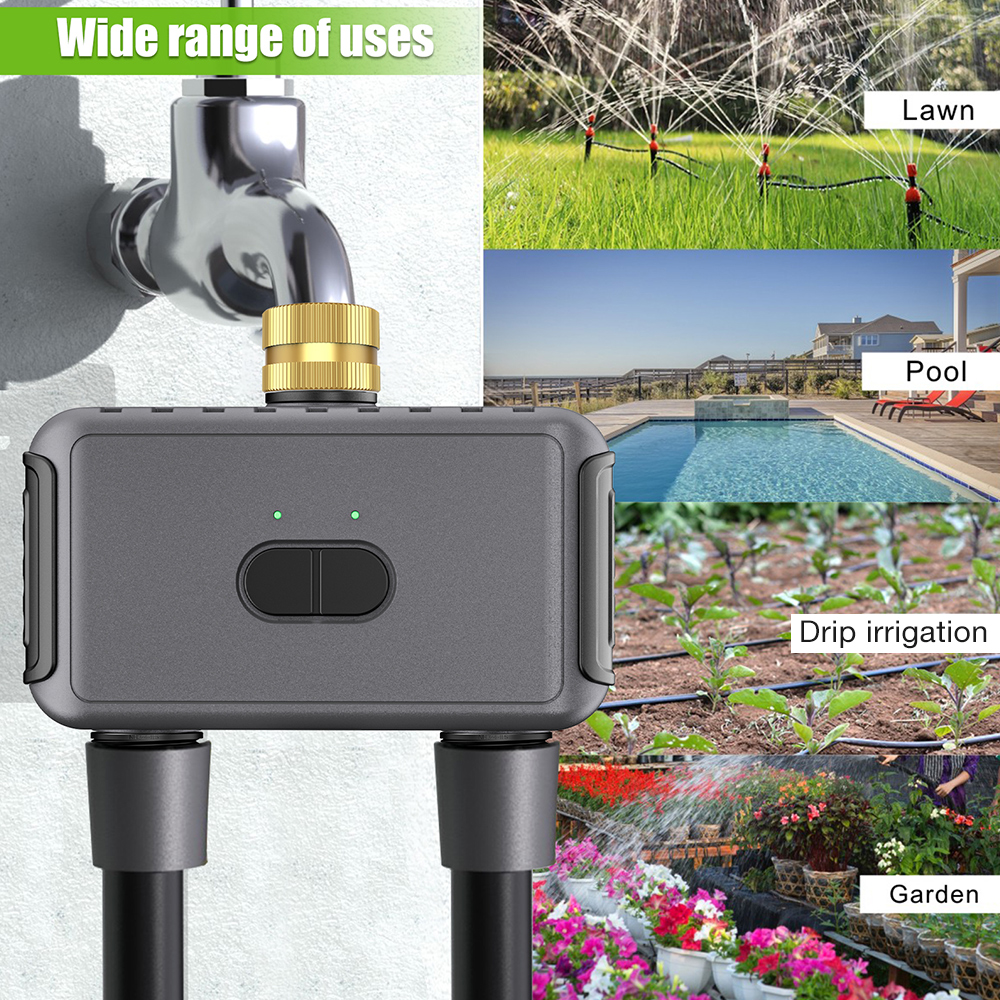 Tuya WiFi Water Timer Smart 2  - Smart Garden At Home recension och pris