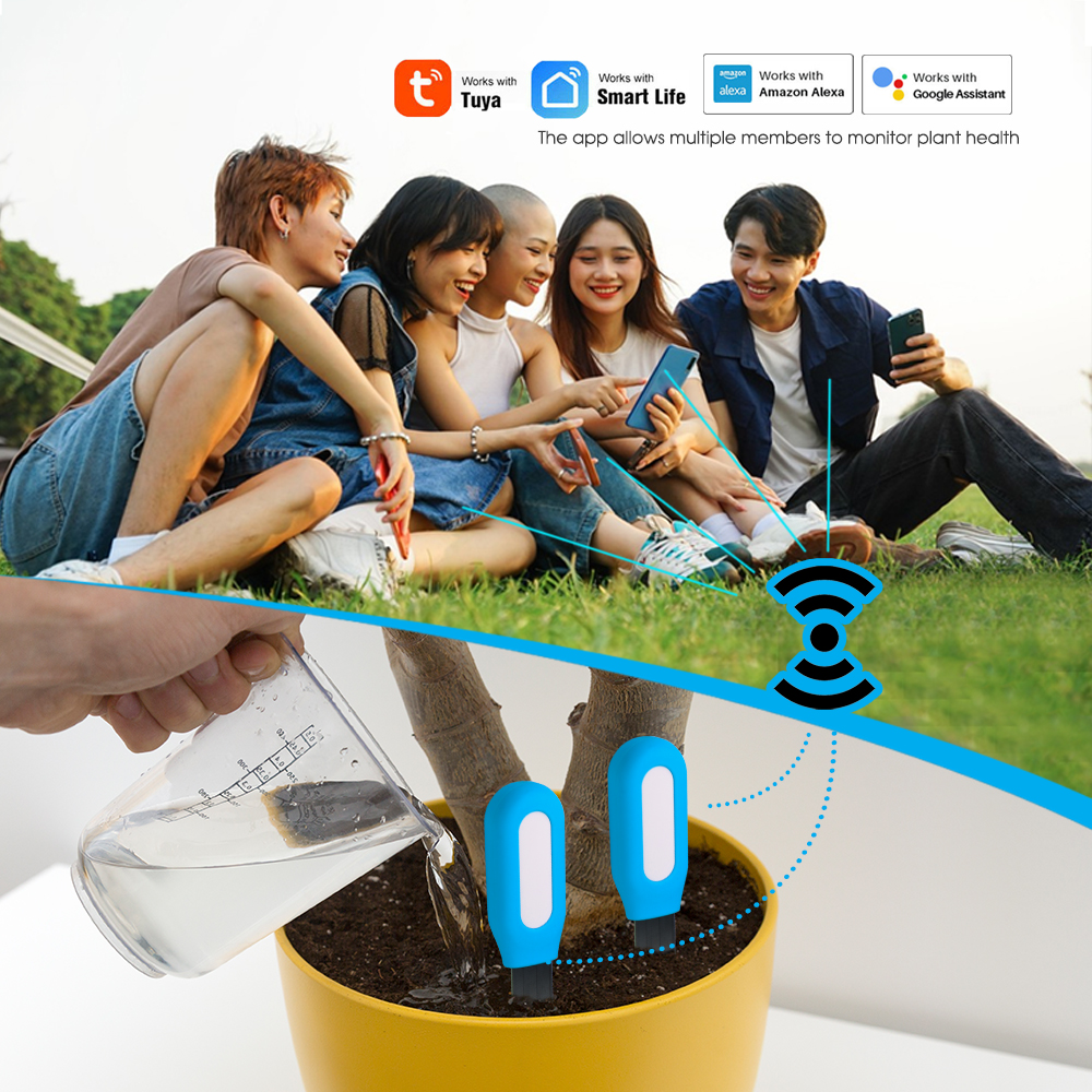 Smart Zigbee Soil Sensor for H - Smart Garden Home recension och pris