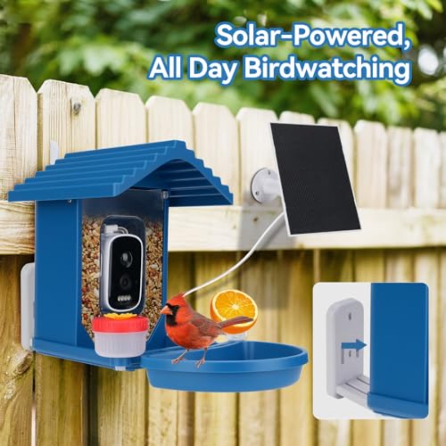 Bird Feeder with Camera Solar  - Smart Garden Ai recension och pris