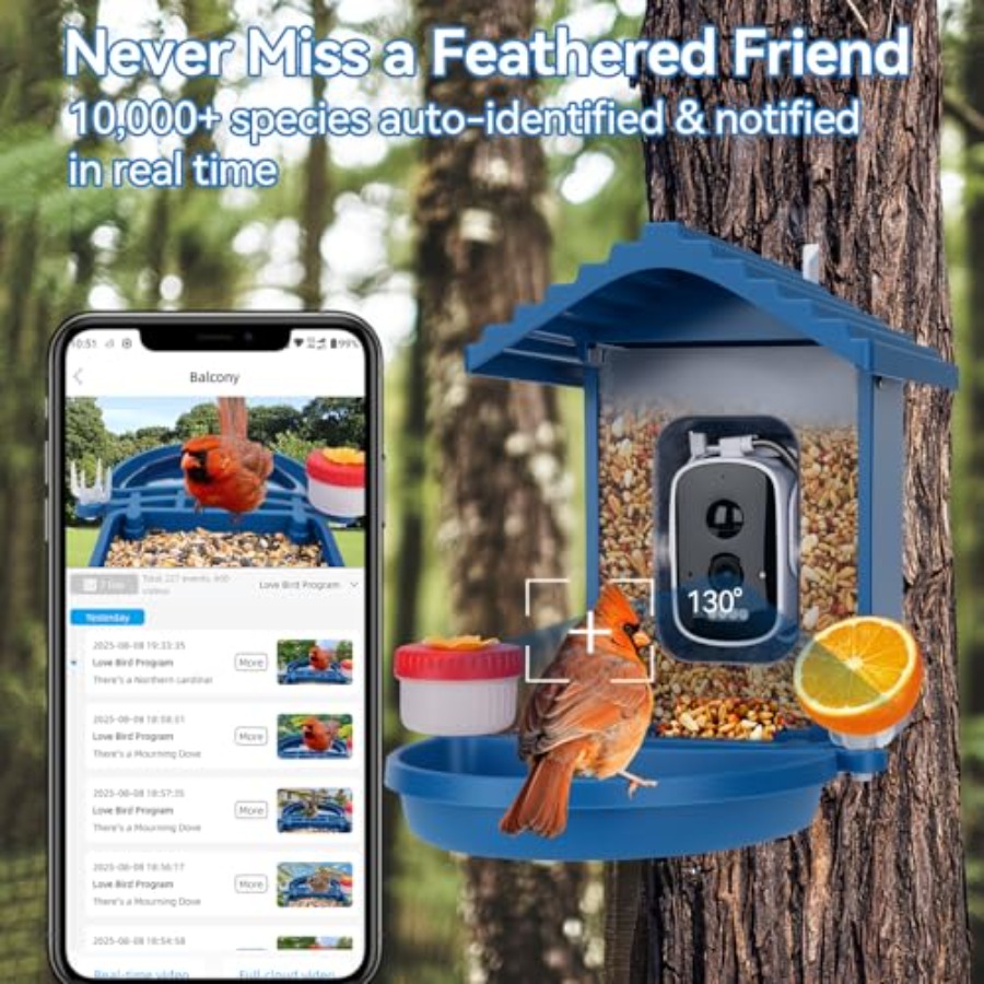 Bird Feeder with Camera Solar  - Smart Garden Ai recension och pris