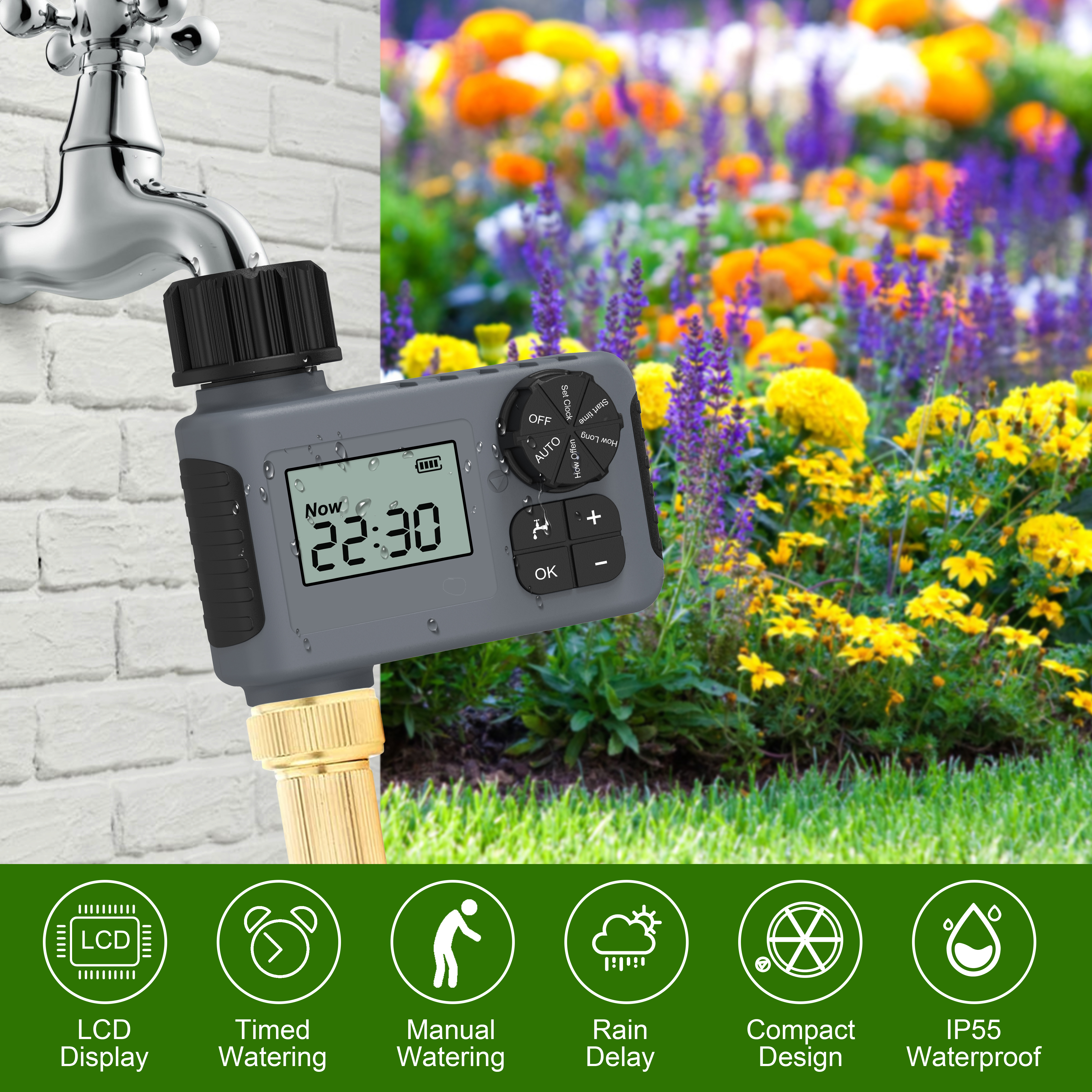 Automatic watering timer intel - Smart Garden Home recension och pris