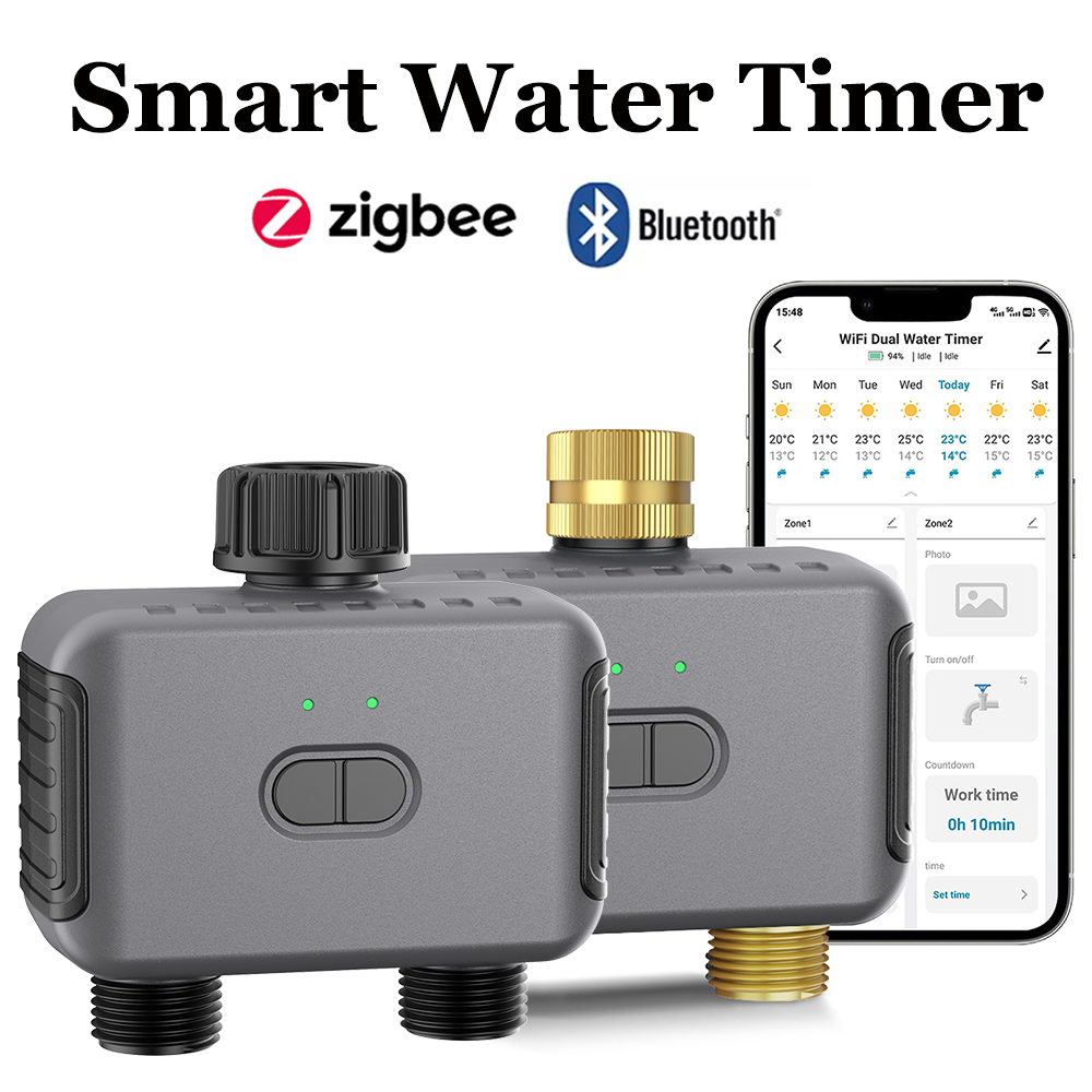 Tuya Smart Water Timer Zigbee/ - Smart Garden Home recension och pris