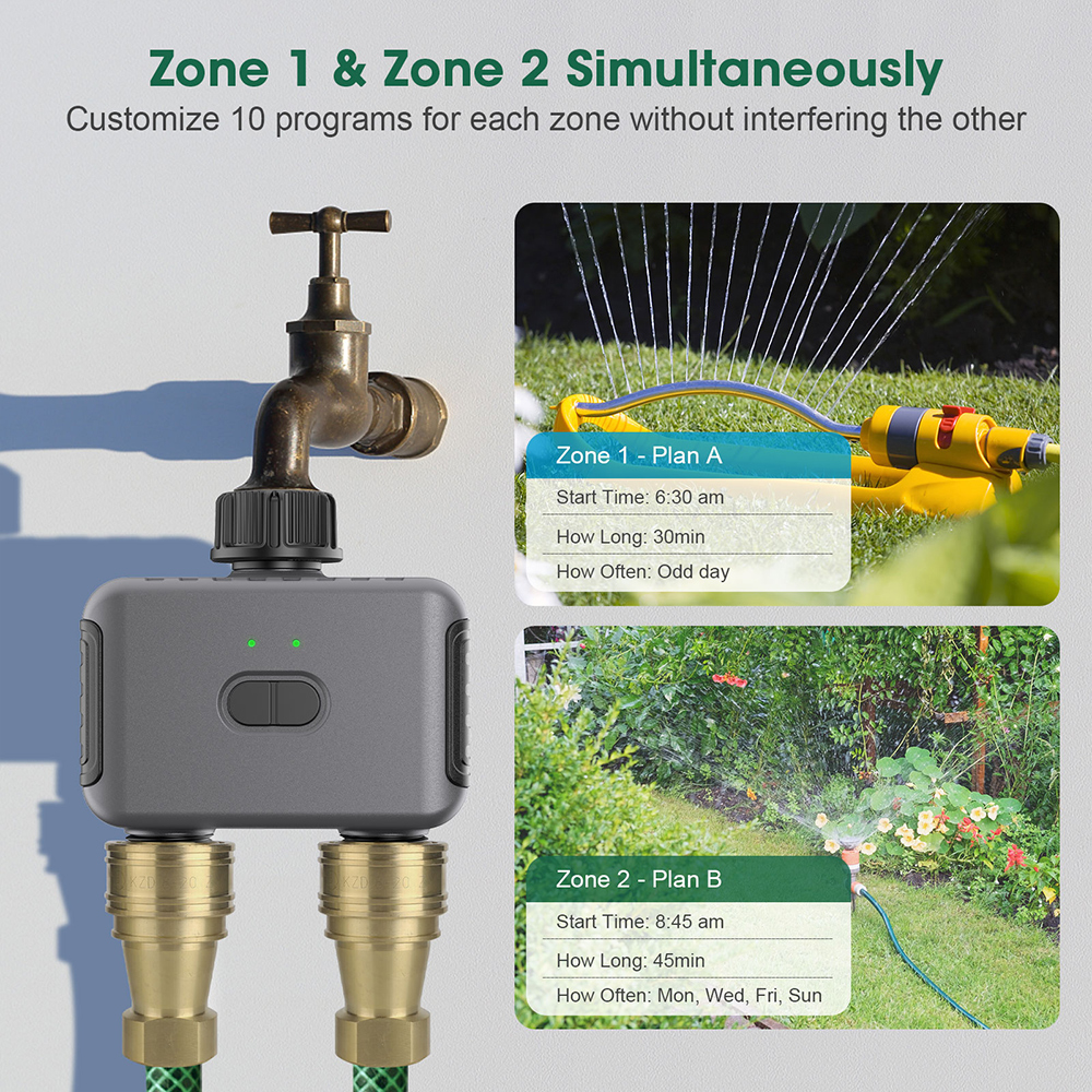 Tuya Smart Water Timer Zigbee/ - Smart Garden Home recension och pris