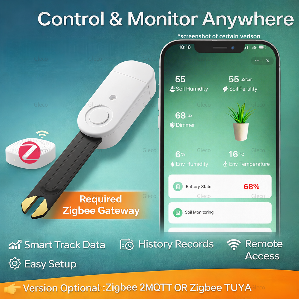 Zigbee Temperature Humidity Mo - Smart Garden Products recension och pris