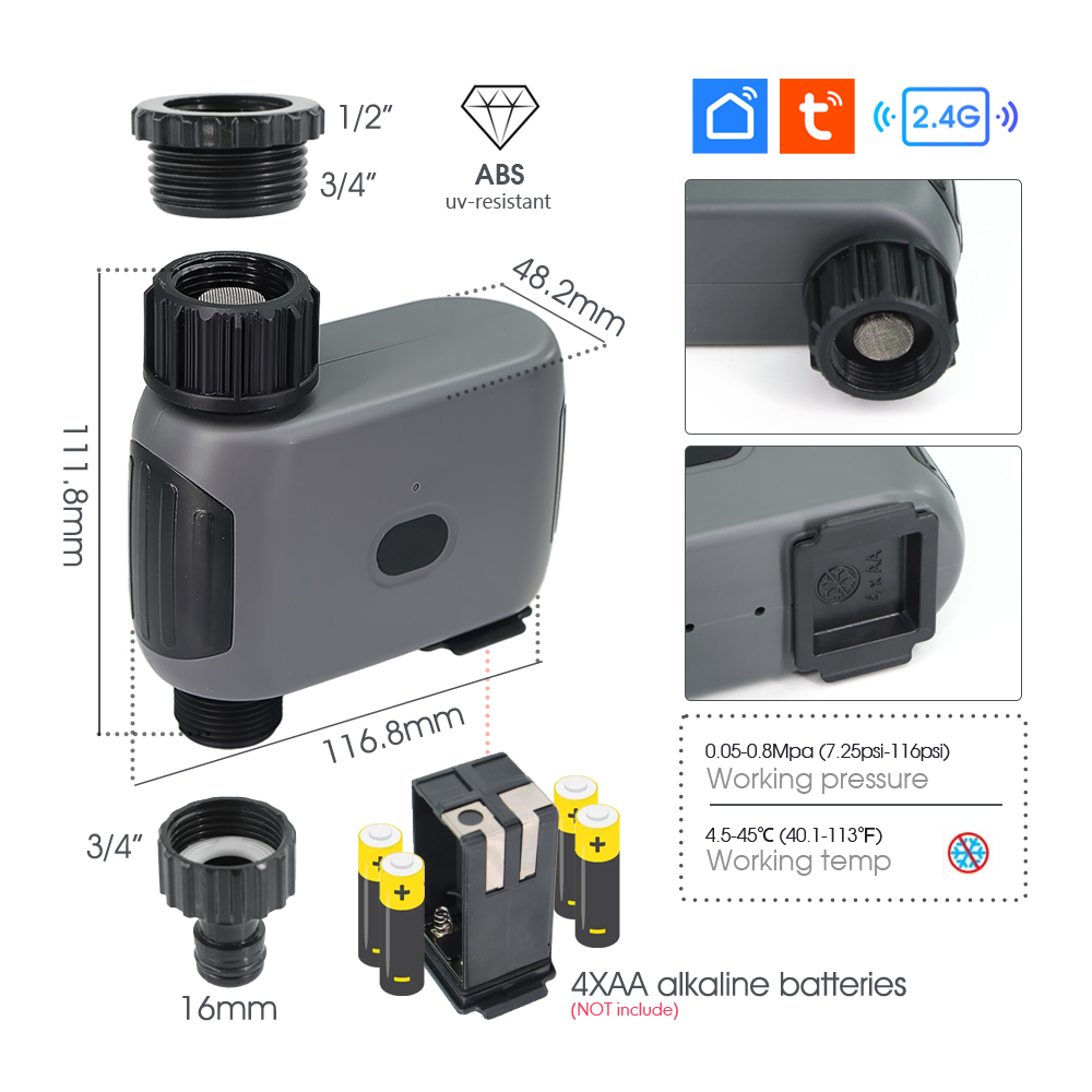 2.4GHz Wifi Timer Misting Cool - Smart Garden At Home recension och pris