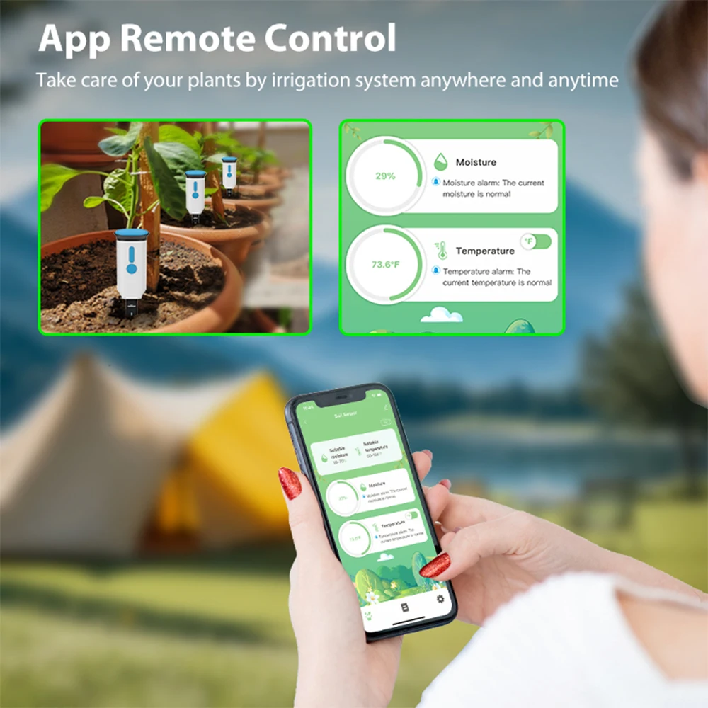 Haozee Tuya Smart WiFi Soil Mo - Smart Garden Products recension och pris