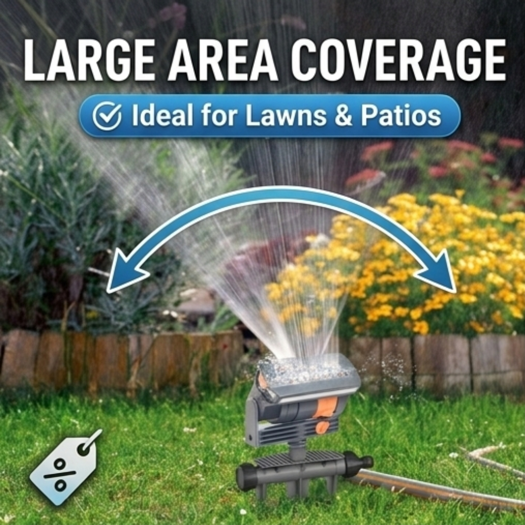 Automatic Oscillating Sprinkle - Smart Garden Home recension och pris
