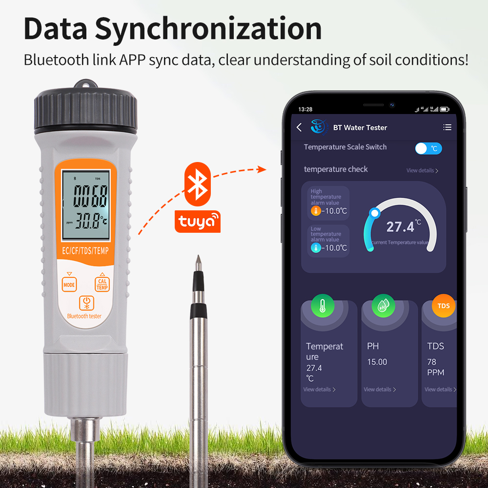 Soil Tester EC/TDS/CF/Temp 4 i - Smart Garden Nutrients recension och pris
