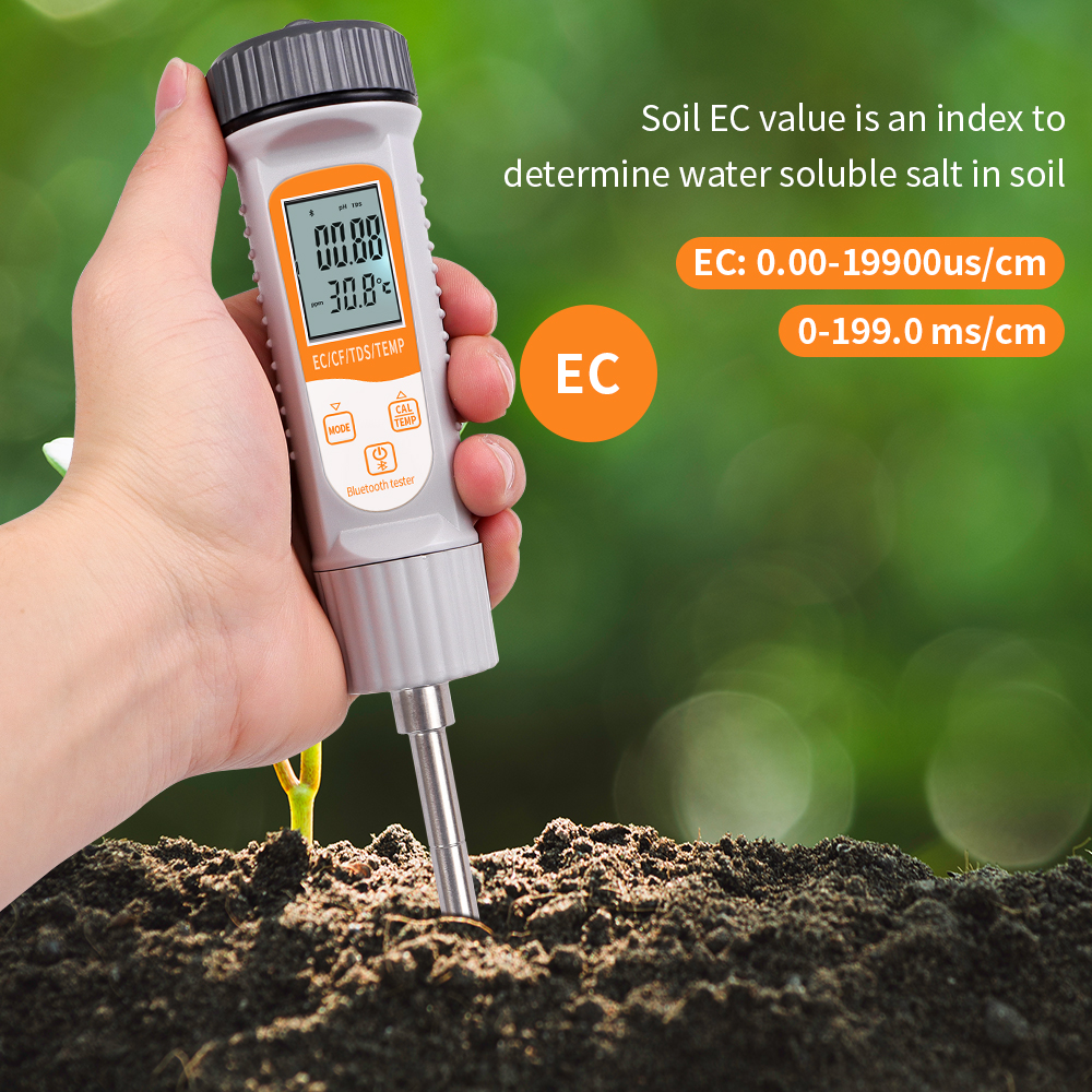Soil Tester EC/TDS/CF/Temp 4 i - Smart Garden Nutrients recension och pris