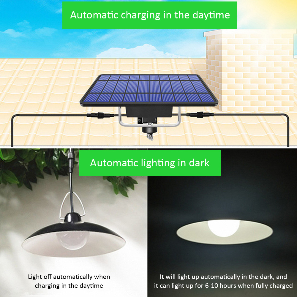Double Head Solar Pendant Ligh - Smart Garden Sheds recension och pris