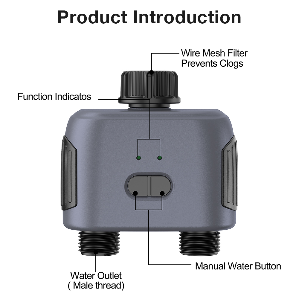 Tuya Zigbee/Bluetooth Water Ti - Smart Garden Products recension och pris