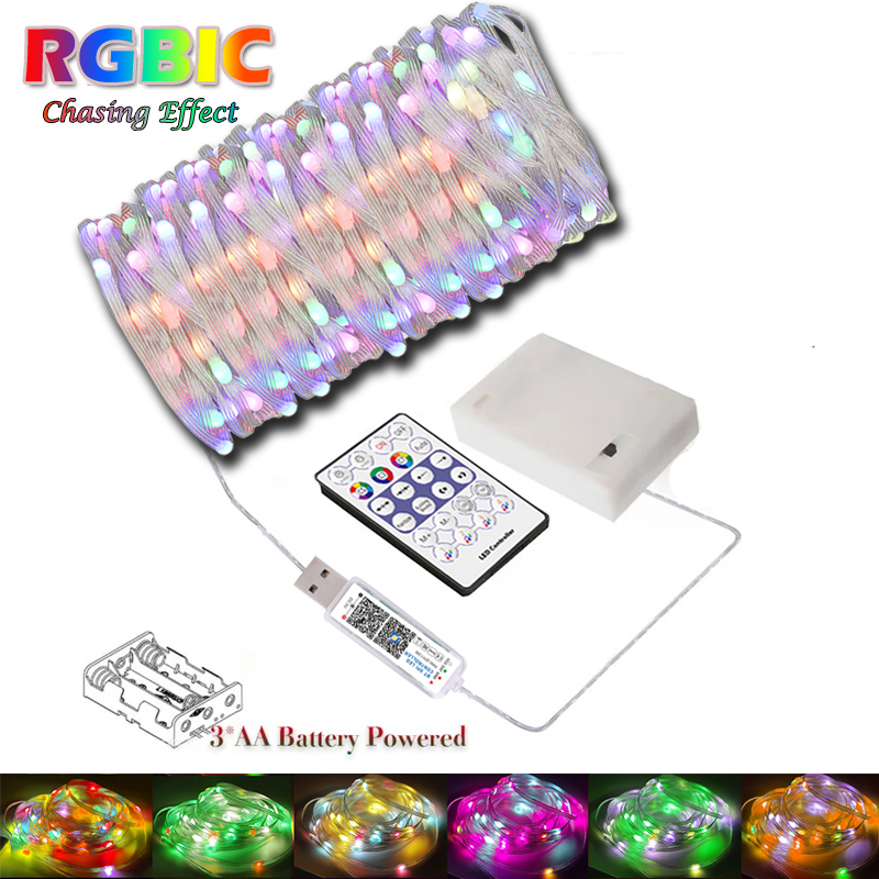 WS2812B Fairy Light String 3AA - Smart Garden Water recension och pris