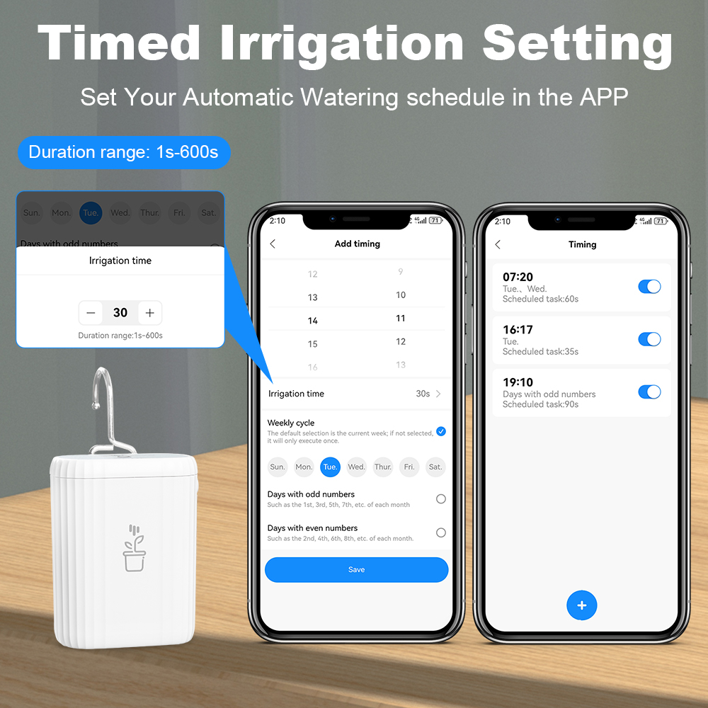 Tuya WiFi Smart Drip Irrigatio - Smart Garden Products recension och pris