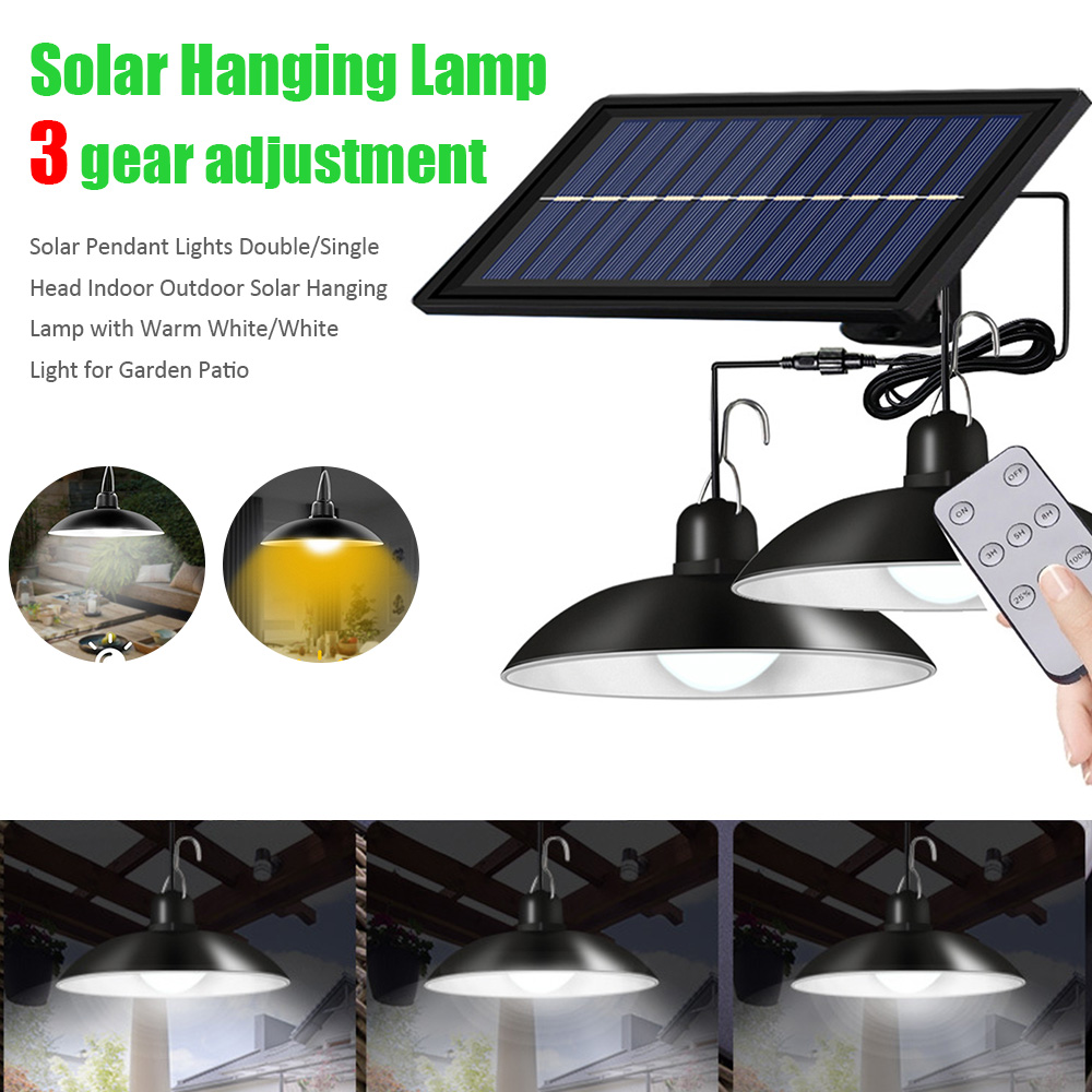 Solar Pendant Light with Doubl - Smart Garden Sheds recension och pris