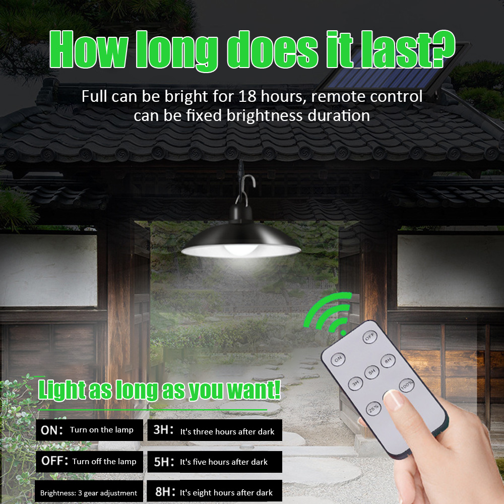 Solar Pendant Light with Doubl - Smart Garden Sheds recension och pris