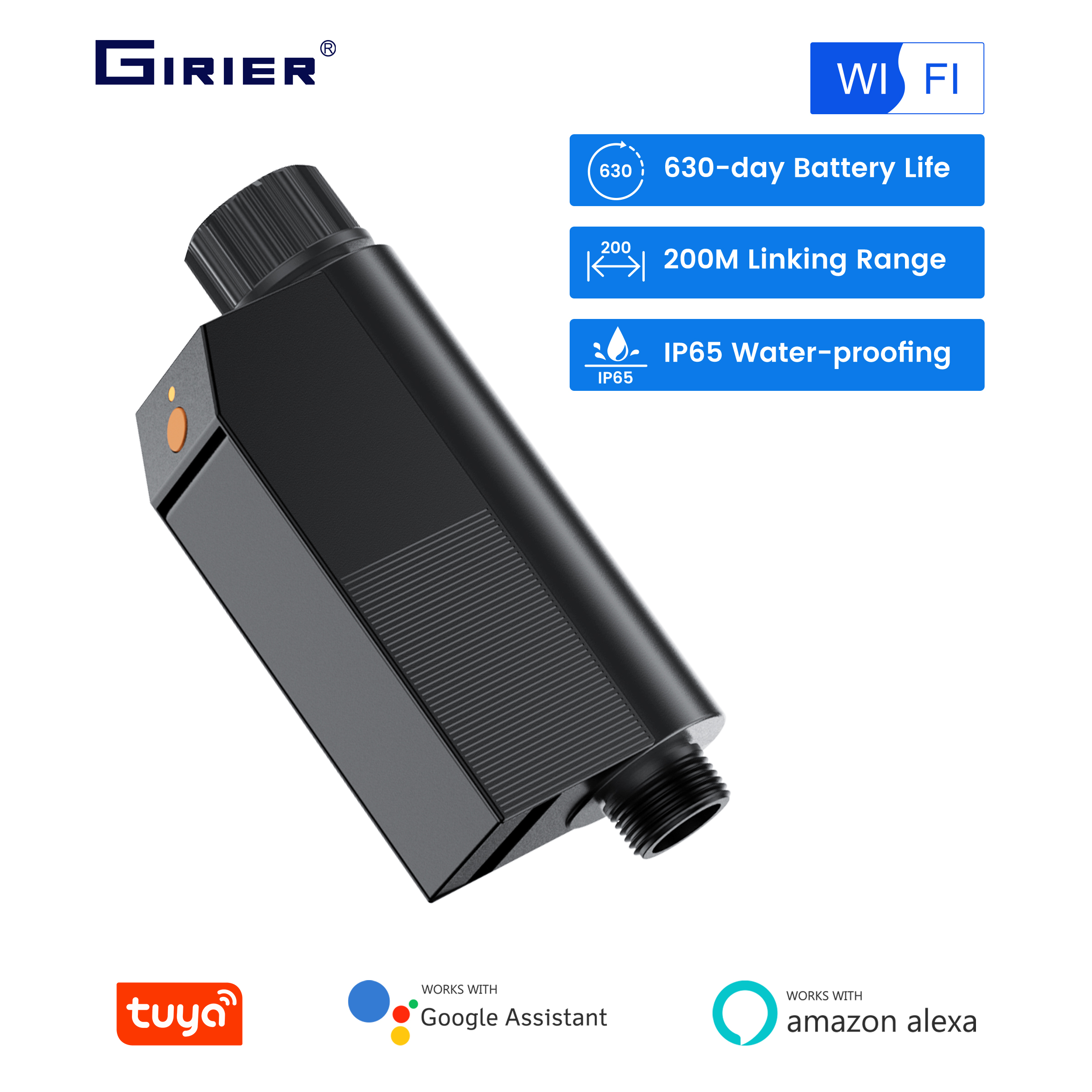 GIRIER Tuya Smart Water Timer  - Smart Garden Products recension och pris
