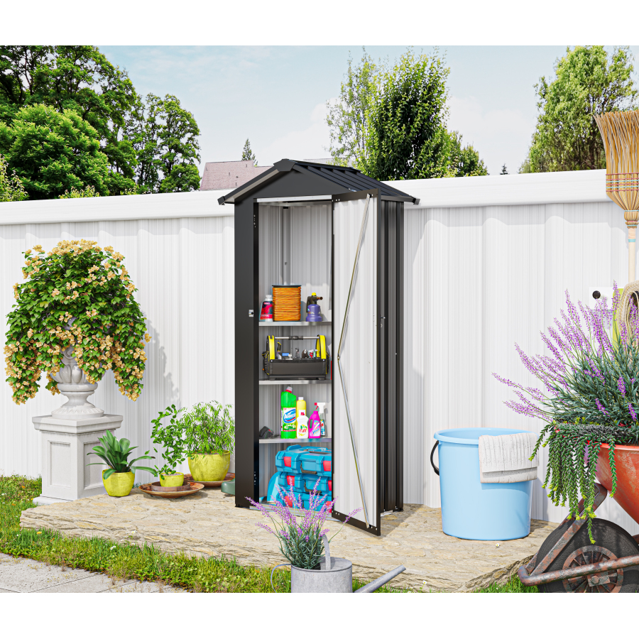 Small Metal Compact Garden She - Smart Garden Sheds recension och pris