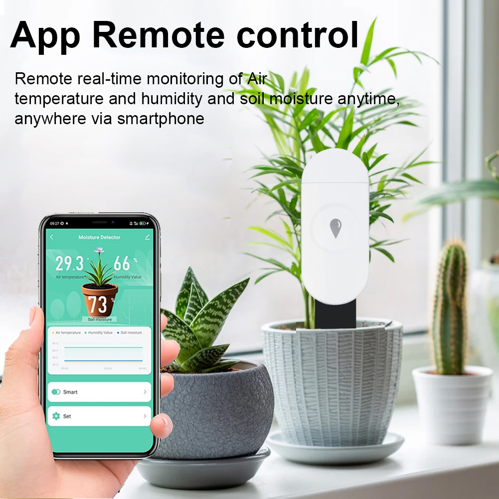 Tuya Zigbee Temperature Humidi - Smart Garden Products recension och pris