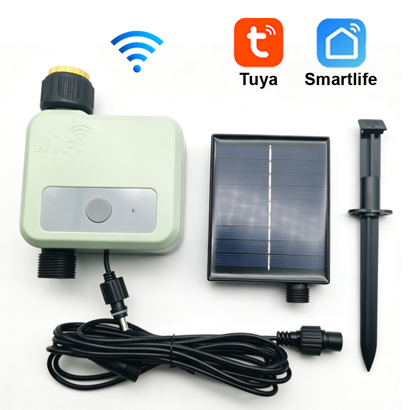 Tuya WiFi Watering Timer Solar - Smart Garden Products recension och pris