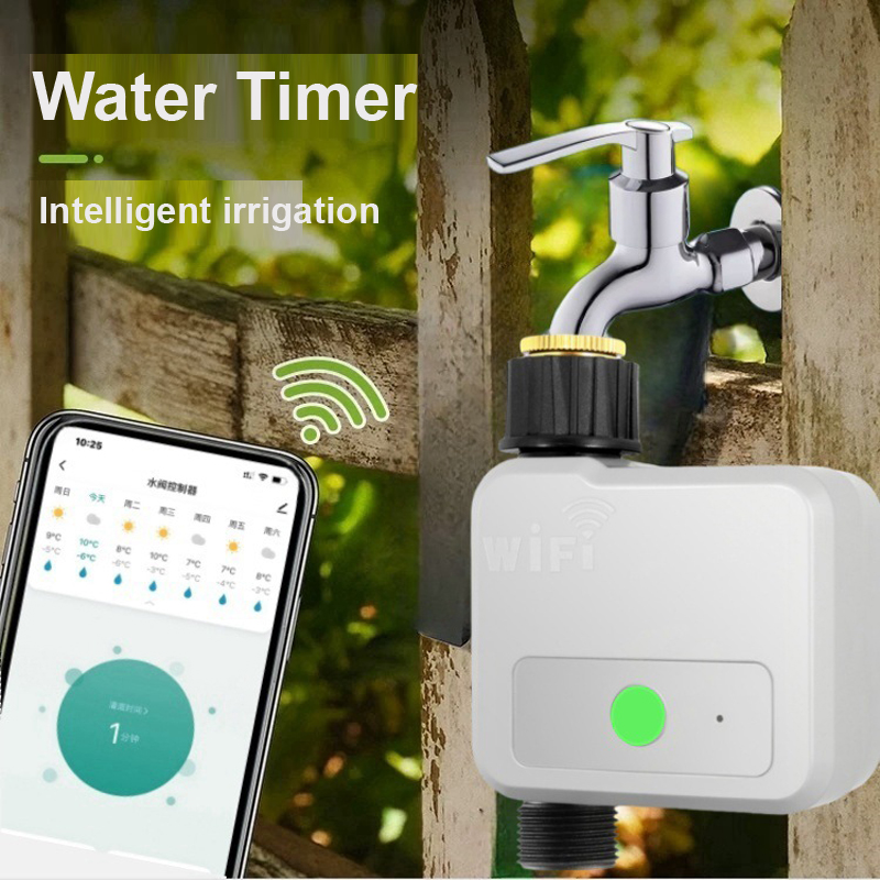 Tuya WiFi Watering Timer Solar - Smart Garden Products recension och pris