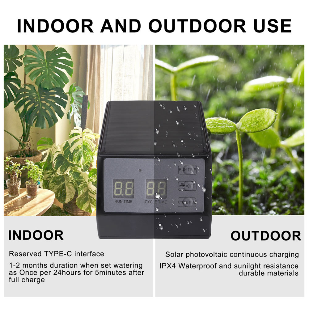 Solar Power Timer Automatic Dr - Smart Garden Hose Timer recension och pris