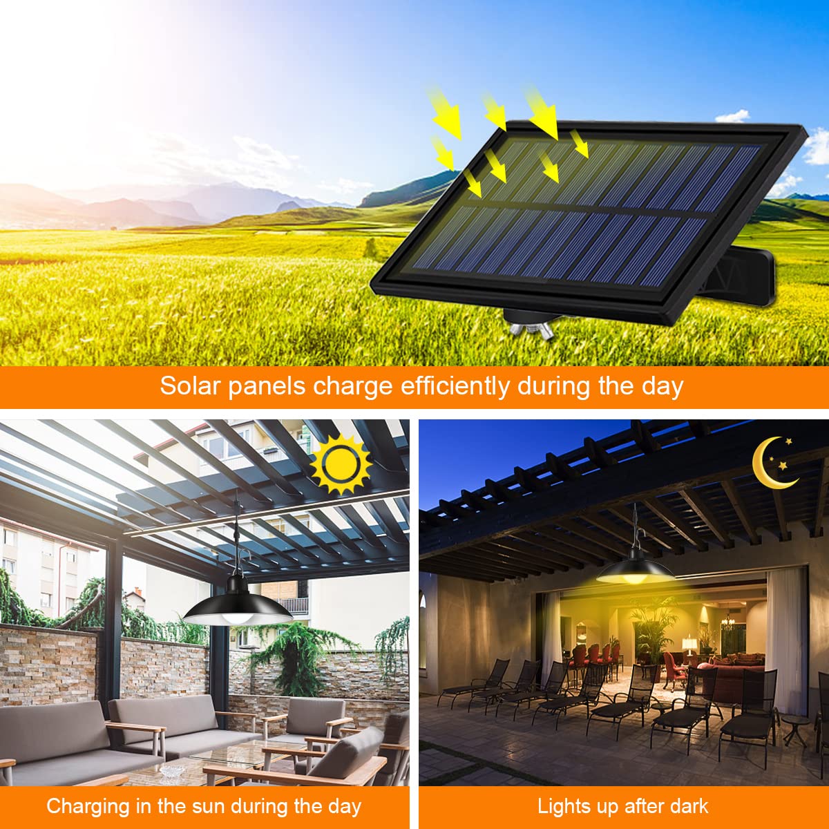 Single Head Solar Pendant Ligh - Smart Garden Sheds recension och pris