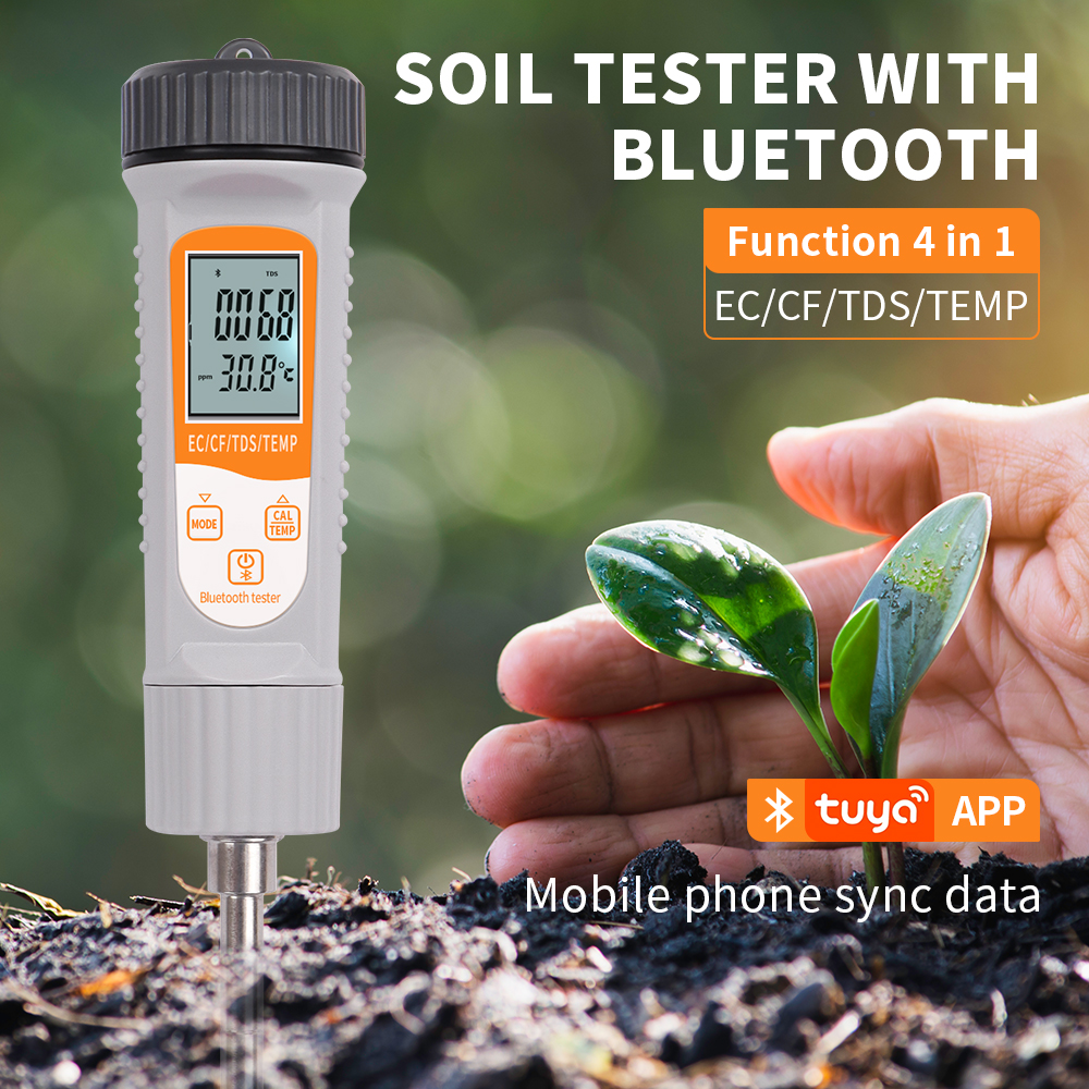 Bluetooth Soil Meter Multifunc - Smart Garden Nutrients recension och pris
