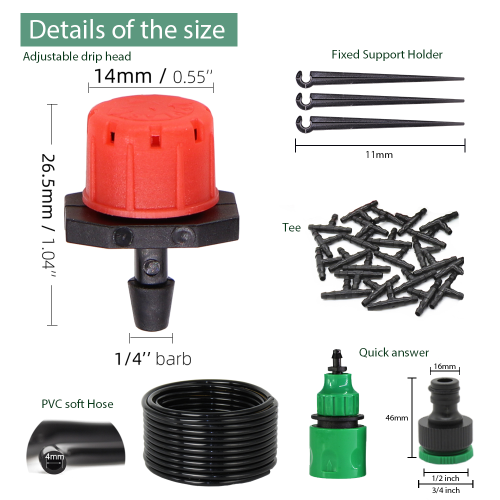 50-5M 1/4'' Hose Adjustable Dr - Smart Garden Hose Timer recension och pris