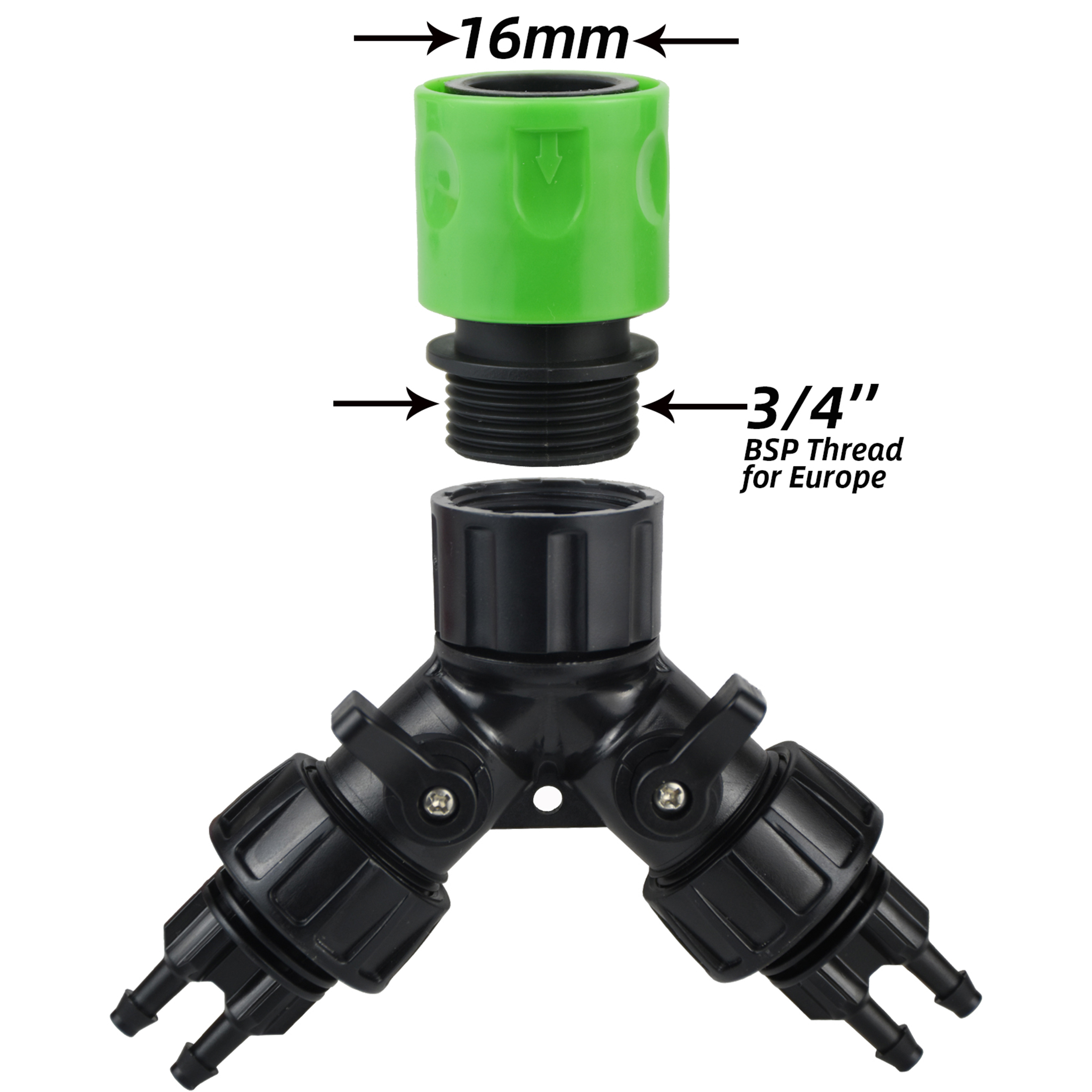 Tap Adapter Drip Irrigation 4- - Smart Garden Hose Timer recension och pris