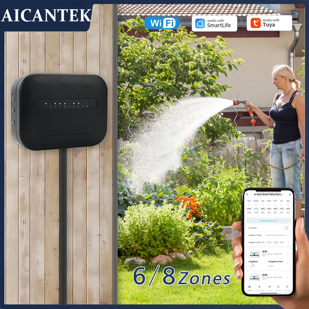 8 Zones Wifi Tuya Smart Garden - Smart Garden Water recension och pris