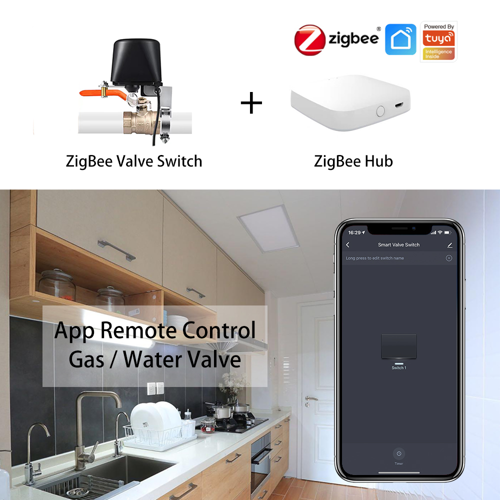 ZigBee Water/Gas Valve Remote  - Smart Garden Water recension och pris