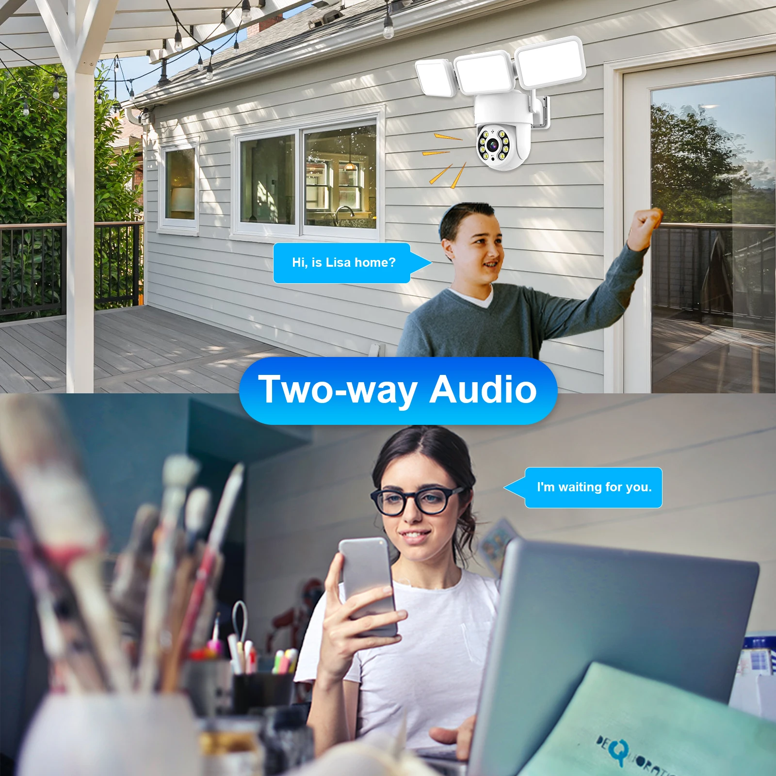 Garden Security Camera 4mp wir - Smart Garden Ai recension och pris