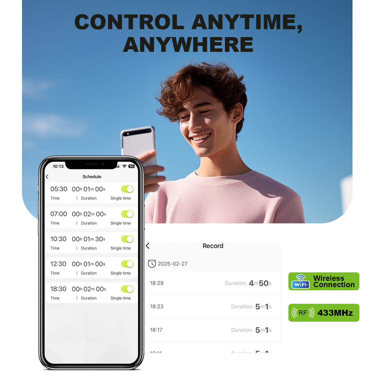 4 Outlet Programmable Water Ti - Smart Garden Hose Timer recension och pris