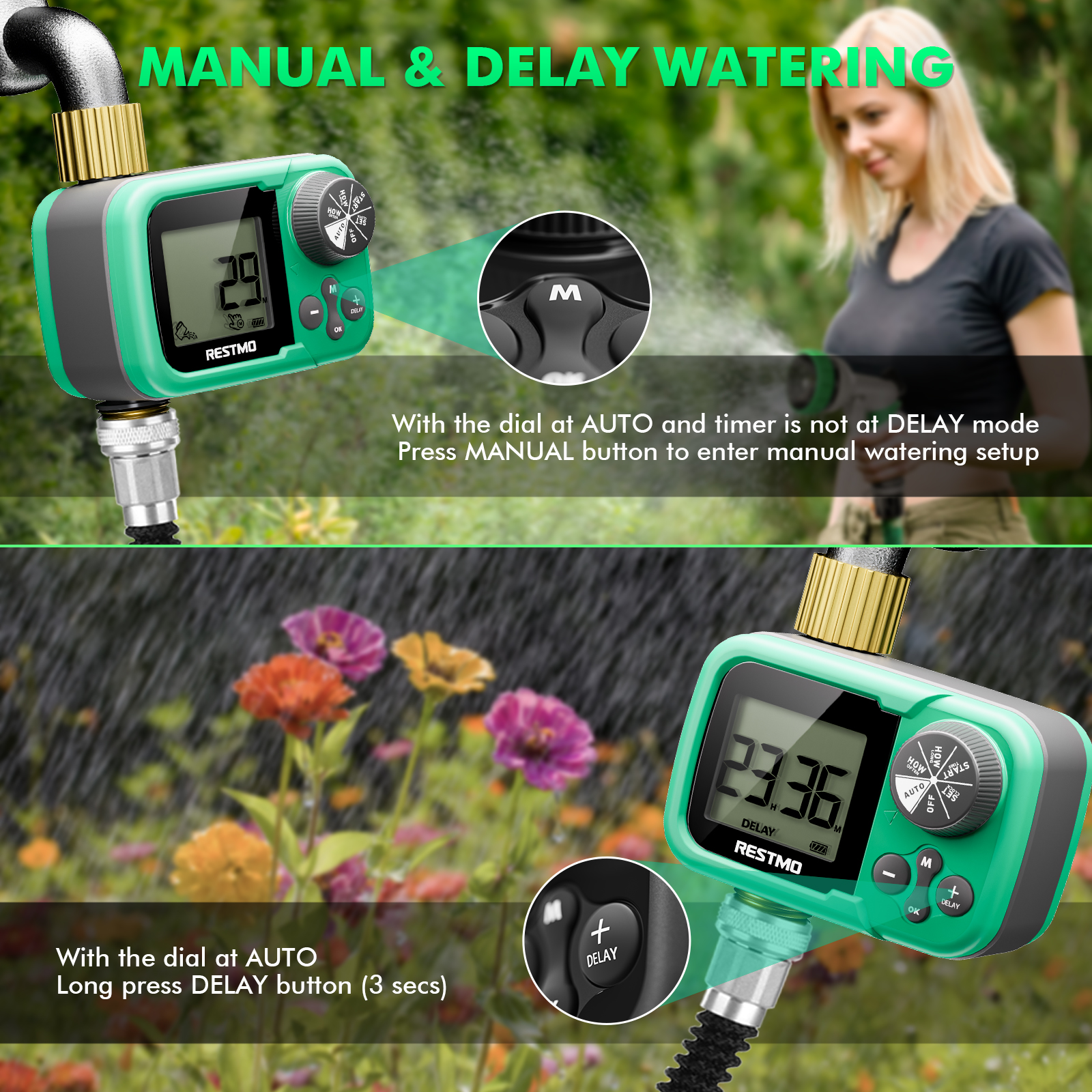 Smart Water Timer Zero Low Pre - Smart Garden At Home recension och pris